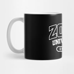 Zoom University Black Mug